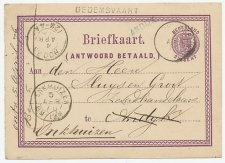 Naamstempel Dedemsvaart - Andijk 1876