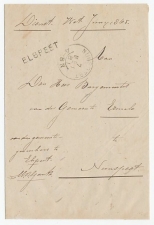 Naamstempel Elspeet 1881