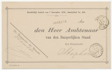 Naamstempel Havelte 1889