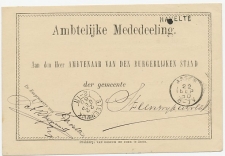 Naamstempel Havelte 1880