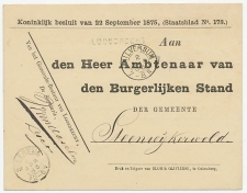 Naamstempel Loosdrecht 1883