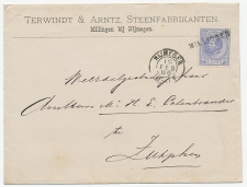 Naamstempel Millingen 1886