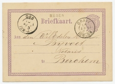 Naamstempel Megen 1875
