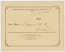 Naamstempel Nieuw Beijerland 1886