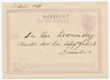 Naamstempel Nunspeet 1871