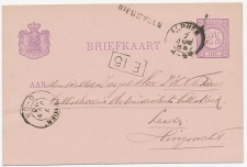 Naamstempel Nieuwveen 1883