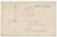 Naamstempel Oosterbeek 1869