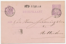 Naamstempel Oud - Alblas 1882