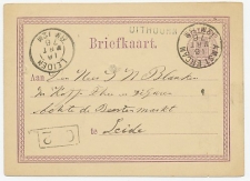 Naamstempel Uithoorn 1876