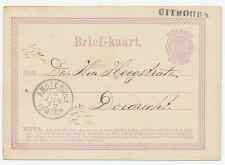 Naamstempel Uithoorn 1872