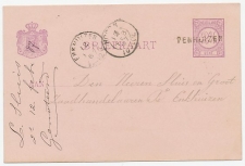 Naamstempel Venhuizen 1887