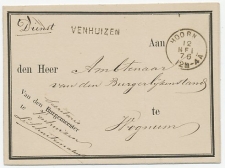 Naamstempel Venhuizen 1876
