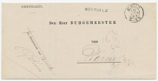 Naamstempel Weerselo 1887