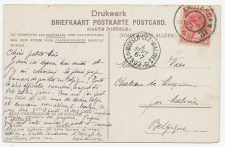Grootrondstempel Amsterdam 12 - 1907