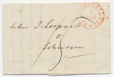 Hellevoetsluis - Schiedam 5.2.1833