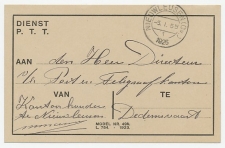 Dienst PTT Nieuwleusen - Dedemsvaart 1925 - Tramdienst