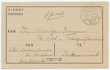 Dienst PTT Lutten - Dedemsvaart 1924 - Trein