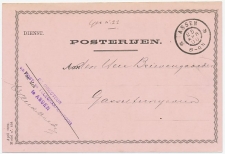Dienst Posterijen Assen Gasselternijveen 1900 - Aanstelling