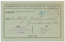 Dienst Posterijen Breda 1919 - Rijkstelefoon