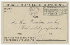 Dienst PTT Den Haag - Dedemsvaart 1924 - Telefoondienst