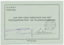 Dienst PTT Den Haag - Apeldoorn 1921 - Beschadiging
