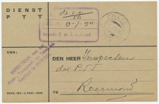 Dienst PTT Boxtel - Roermond 1945 - Transportmiddelen
