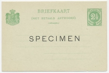 Curacao Briefkaart G. 10 - SPECIMEN