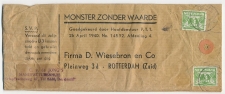 Em. Duif Dordrecht - Rotterdam 1942 - Monster zonder Waarde