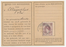 Em. Bontkraag Postbuskaartje Zwijndrecht 1921