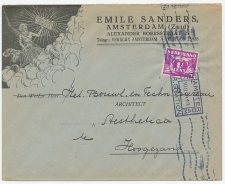 Firma envelop Amsterdam 1929 - Mythologie Thor / Donar