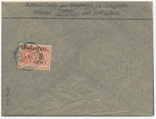Em. Port 1907 De Ruyter - Dienst envelop Amsterdam