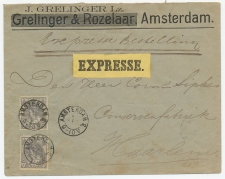 Em. Bontkraag Expresse Amsterdam - Haarlem 1900