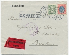 Em. Bontkraag Expresse  Amsterdam - Duitsland 1916