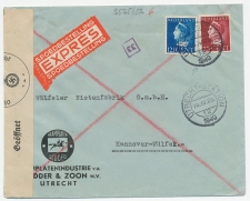 Em. Konijnenburg Expresse Utrecht -  Duitsland 1940