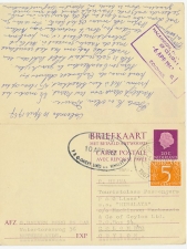 Briefkaart G. 322 / Bijfrankering Berg en Dal - Ceylon 1967 v.v.
