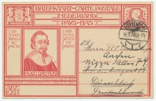 Briefkaart G. 207 Den Haag - Dusseldorf 1926 ( zie stempel )