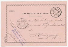 Dienst Posterijen Bergum - Hardegarijp 1901